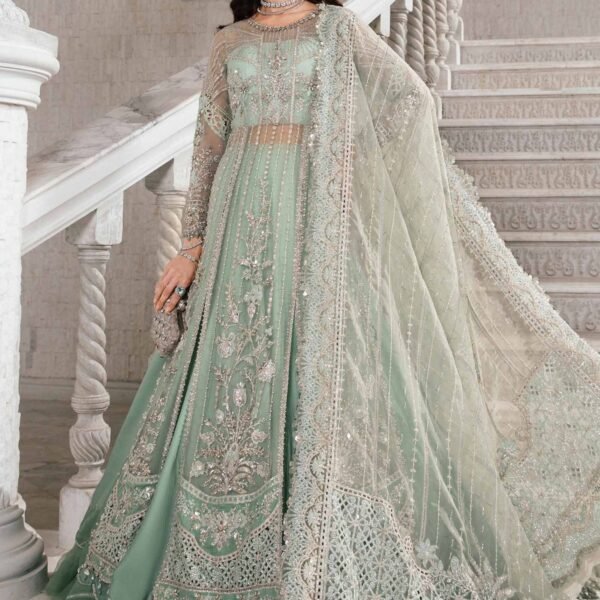 3 PIECE UNSTITCHED EMBROIDERED SUIT | BD-2803