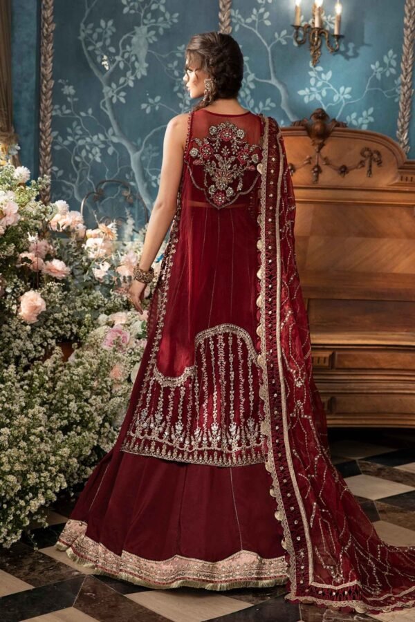 3 PIECE UNSTITCHED EMBROIDERED SUIT | BD-2807 - Image 2