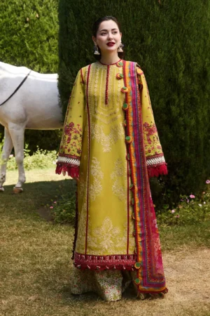 SS Lawn 24 by Hussain Rehar for Zest