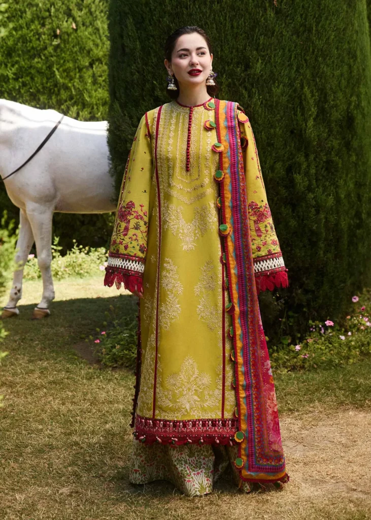 SS Lawn 24 by Hussain Rehar for Zest