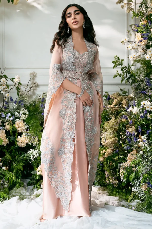 Peachy Mist Formals By Zainab Salman