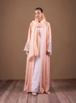 Modest Edit 24 Peach Opulence By Zainab Chottani