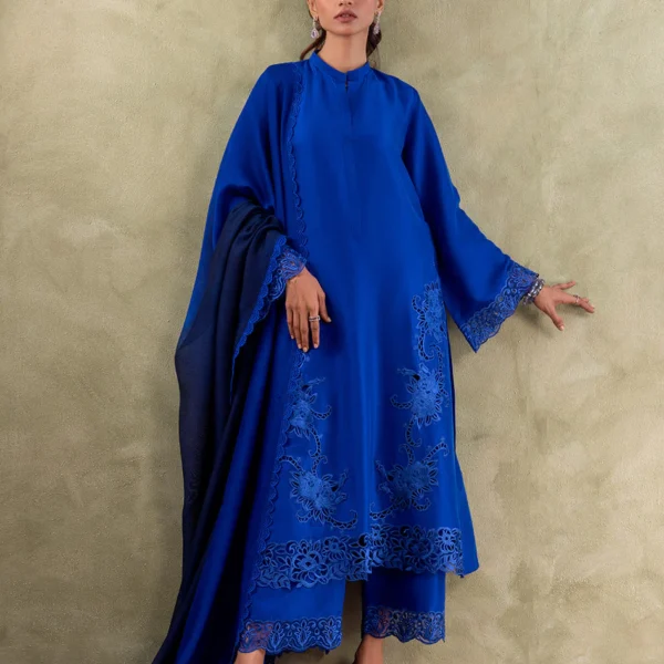 Luxury Pret Blue Diamond By Zainab Chottani