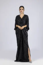 KF-15401-BLACKMOON Kaftans By Ayesha Somaya