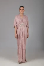 15737-MAUVE Kaftans By Ayesha Somaya