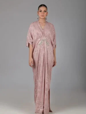 15737-MAUVE Kaftans By Ayesha Somaya