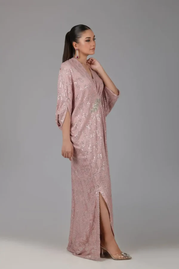 15737-MAUVE Kaftans By Ayesha Somaya