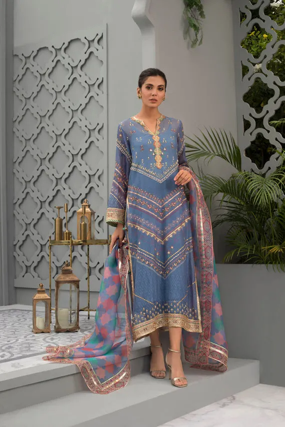 Ombre Blue Formals By Sania Maskatiya