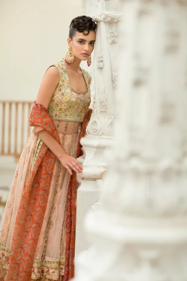 Net Hand Embroidered Formal By Sania Maskatiya