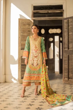 Celadon Rod Formal By Sania Maskatiya