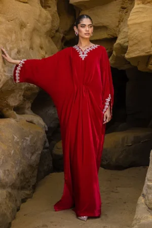 Luxury Pret Capri Red By Zainab Chottani