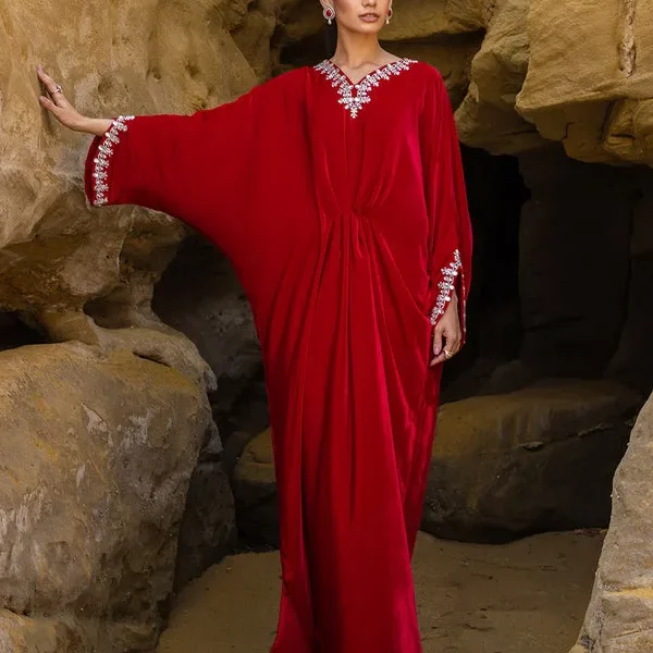 Luxury Pret Capri Red By Zainab Chottani