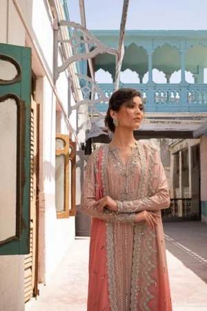 Tea Pink Georgette Formals By Sania Maskatiya
