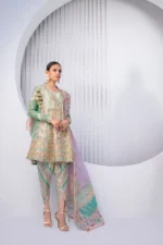 Pistachio Short Formals By Sania Maskatiya