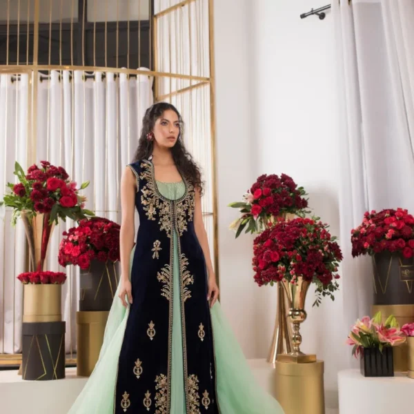 Deep Navy Formals By Sania Maskatiya