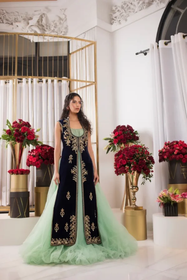 Deep Navy Formals By Sania Maskatiya