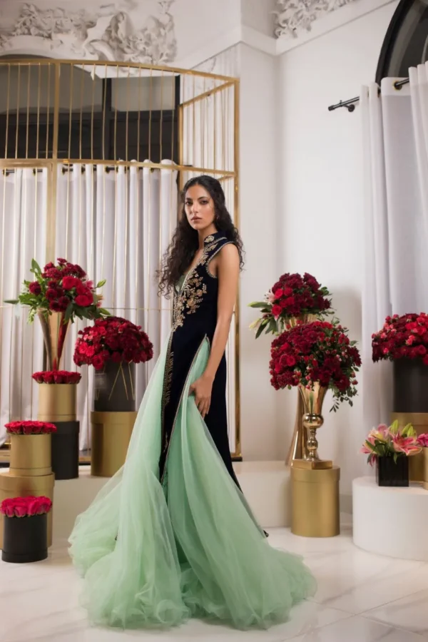 Deep Navy Formals By Sania Maskatiya