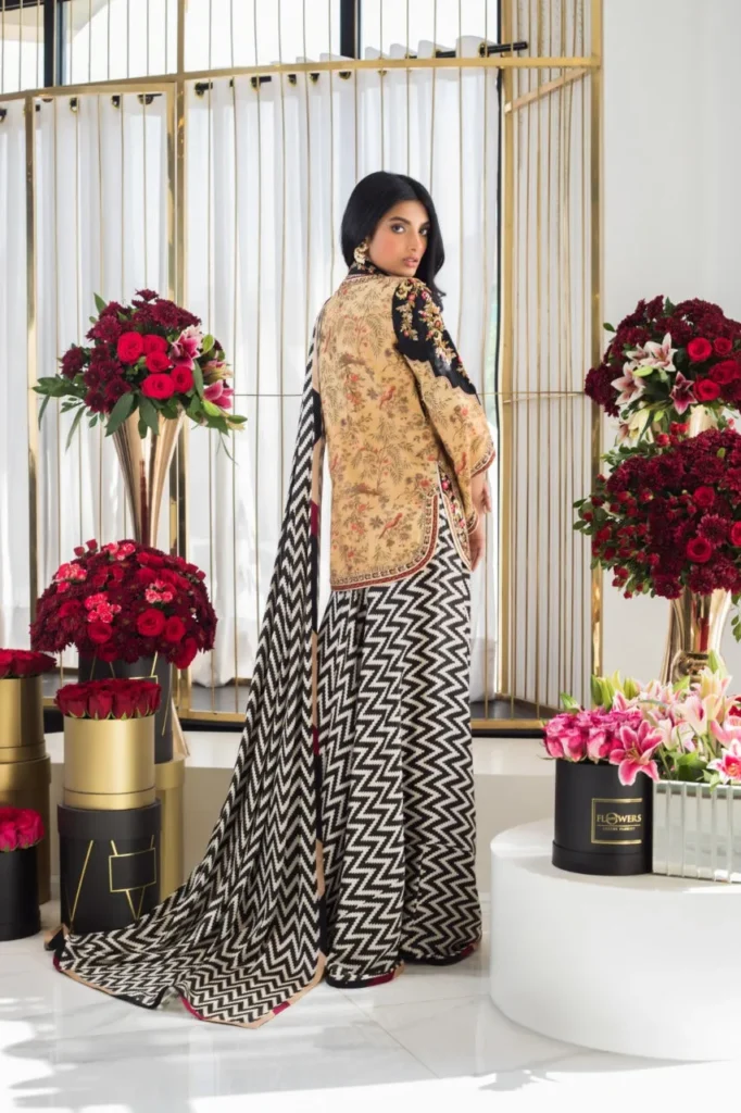 Printed Charmeuse Formals By Sania Maskatiya