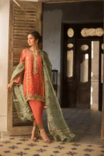 Coral Zari Formals By Sania Maskatiya