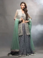 Formals Grey Jacket By Zainab Chottani