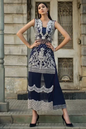 Formals Navy Ectasy By Zainab Chottani