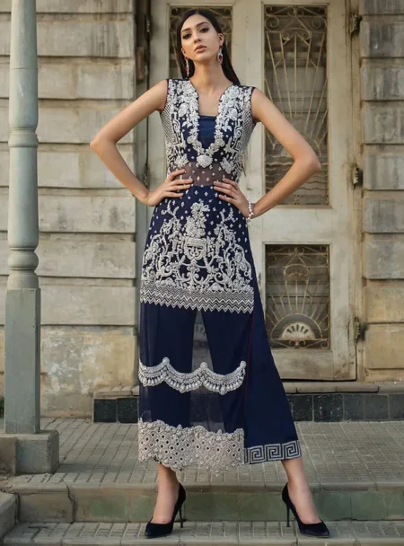 Formals Navy Ectasy By Zainab Chottani