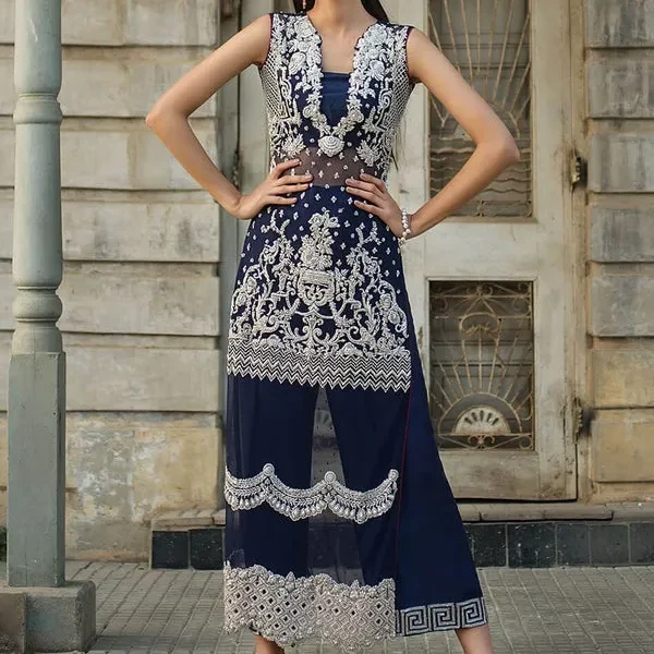 Formals Navy Ectasy By Zainab Chottani