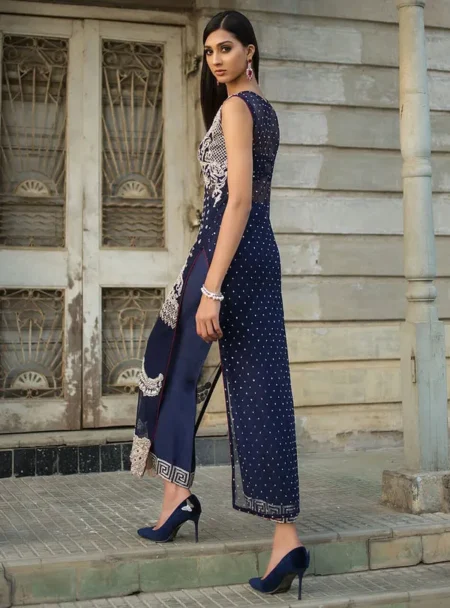 Formals Navy Ectasy By Zainab Chottani