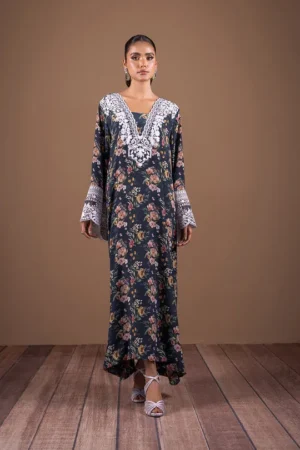 Modest Edit 24 Midnight Floral By Zainab Chottani
