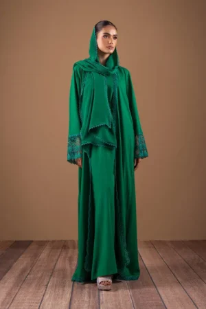 Modest Edit 24 Emerald Flair By Zainab Chottani