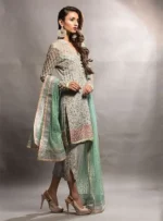 Formals Grey Short Shirt By Zainab Chottani