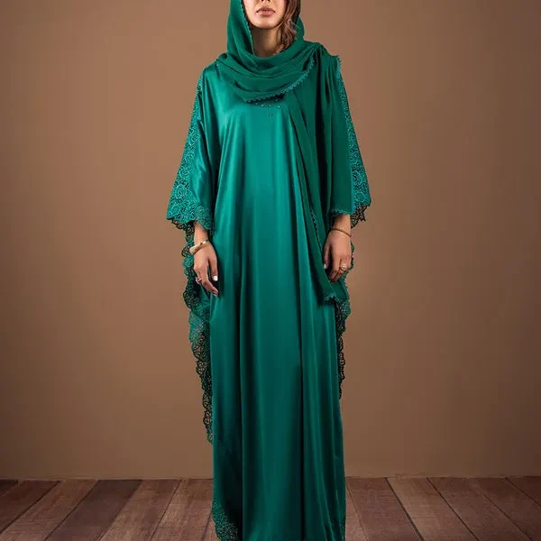 Modest Edit 24 Emerald Wishes By Zainab Chottani