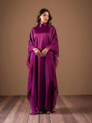 Modest Edit 24 Plum Flame By Zainab Chottani