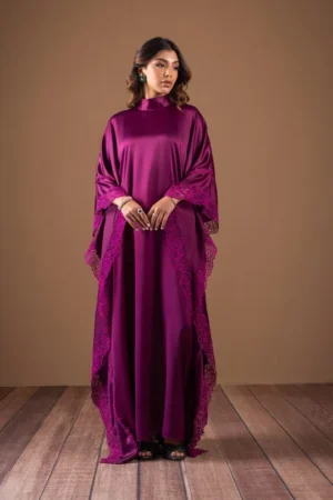 Modest Edit 24 Plum Flame By Zainab Chottani