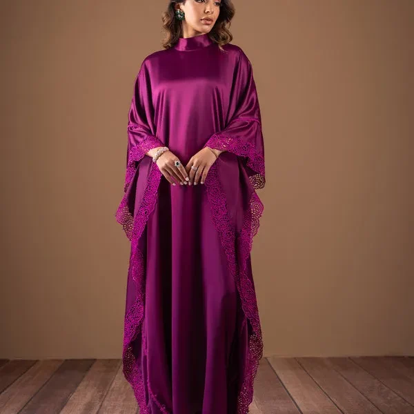 Modest Edit 24 Plum Flame By Zainab Chottani