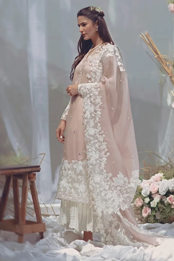 Luxury Pret Nazneen Kurta By Zainab Salman