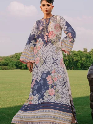 Luxury Pret Indigo Kaftan By Zainab Salman