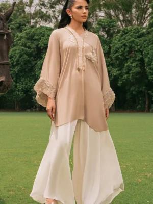 Luxury Pret Batwing Kurta By Zainab Salman