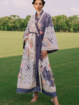 Luxury Pret Batwing Kimono By Zainab Salman