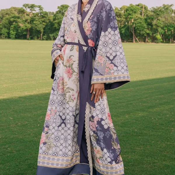 Luxury Pret Batwing Kimono By Zainab Salman