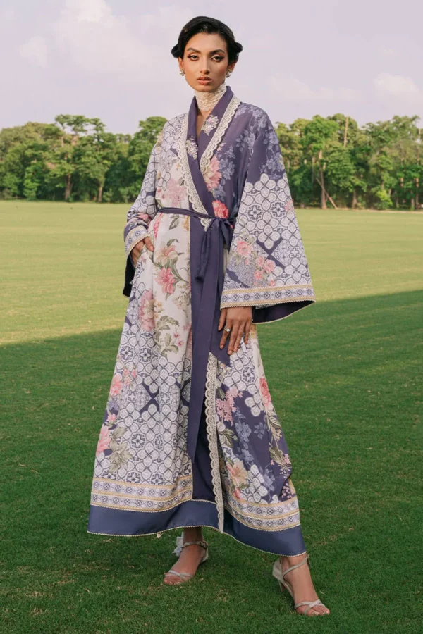 Luxury Pret Batwing Kimono By Zainab Salman