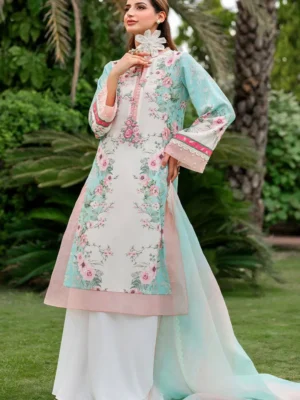 Luxury Pret Rosey Wonderland By Zainab Salman