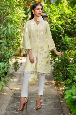 Luxury Pret Wasp Jacket By Zainab Salman