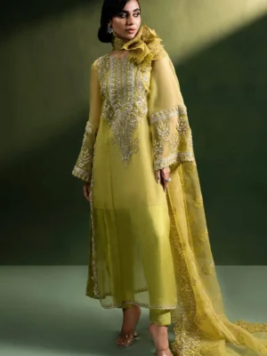 Luxury Pret Olive Tuscun By Zainab Salman