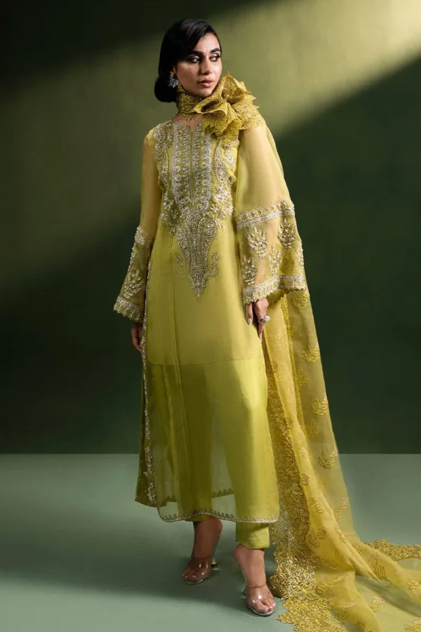 Luxury Pret Olive Tuscun By Zainab Salman