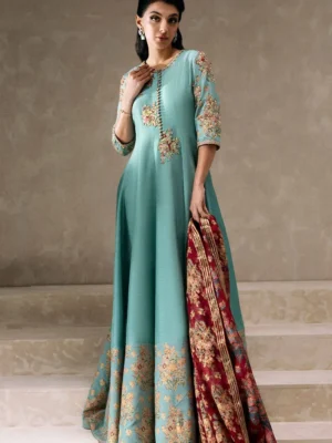 Luxury Pret Corsaline Kalidar By Zainab Salman