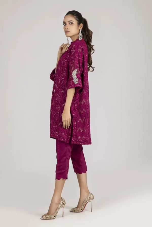 Luxury Pret 13126-Fuchsia By Ayesha Somaya