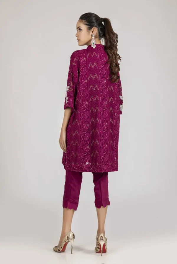 Luxury Pret 13126-Fuchsia By Ayesha Somaya