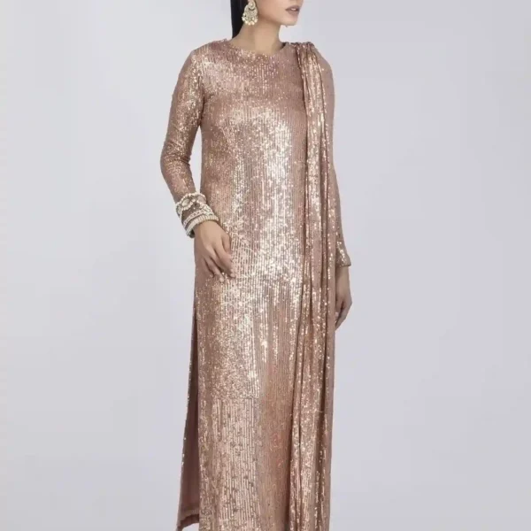 Luxury Pret 30001-RoseGold By Ayesha Somaya