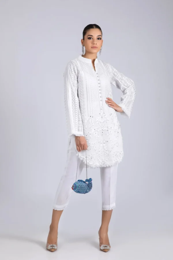 Luxury Pret 16114-White By Ayesha Somaya